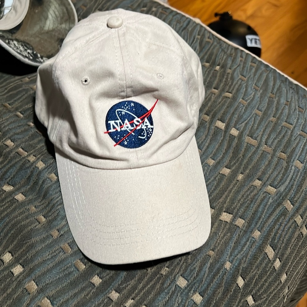 Beige NASA hat